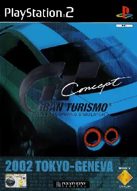 Gran Turismo Concept - 2002 Tokyo-Geneva (Asia) box cover front